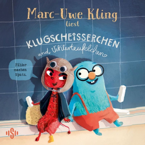 Buchcover und Innenansicht für das Buch: Klugscheißerchen und Vehlerteufelchen
