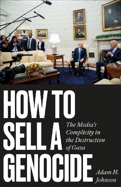Buchcover und Innenansicht für das Buch: How to Sell a Genocide
