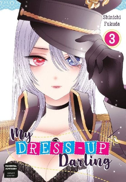 Buchcover und Innenansicht für das Buch: My Dress-Up Darling 03