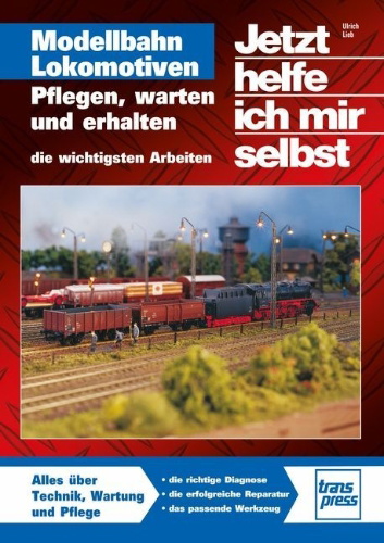 Buchcover und Innenansicht für das Buch: Modellbahn-Lokomotiven