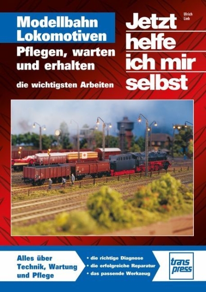 Buchcover und Innenansicht für das Buch: Modellbahn-Lokomotiven
