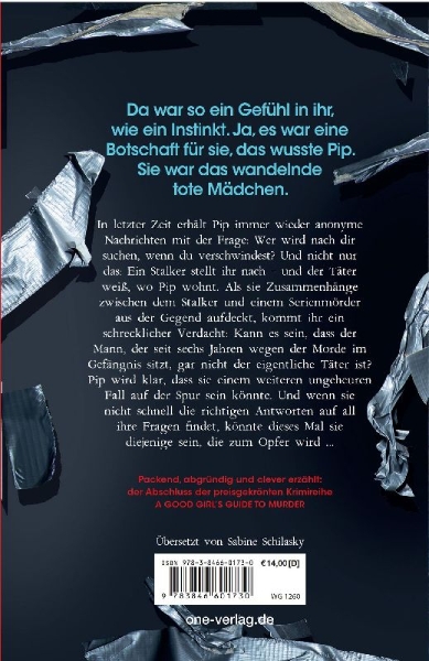 Buchcover und Innenansicht für das Buch: As Good as Dead