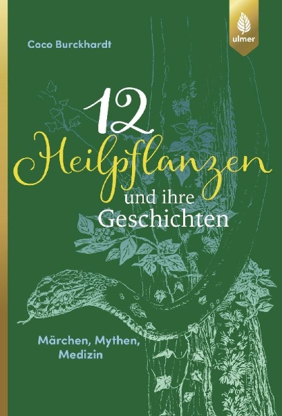 Buchcover und Innenansicht für das Buch: 12 Heilpflanzen und ihre Geschichten