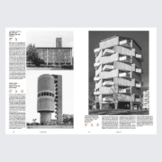 Buchcover und Innenansicht für das Buch: Atlas of Brutalist Architecture