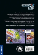 Buchcover und Innenansicht für das Buch: Die drei ??? Kids, Gefangen in CubeMax