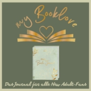Buchcover und Innenansicht für das Buch: My Booklove: Mein Buch Journal - Salbei