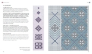 Buchcover und Innenansicht für das Buch: Japanische Muster sticken