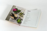 Buchcover und Innenansicht für das Buch: Plantebaseret is