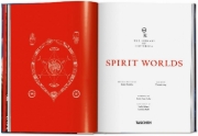 Buchcover und Innenansicht für das Buch: Spirit Worlds. The Library of Esoterica