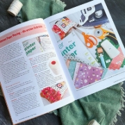 Buchcover und Innenansicht für das Buch: Bezaubernde Patchwork-Ideen mit Paper Piecing