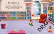 Buchcover und Innenansicht für das Buch: Mein funkelndes Stickerbuch: Prinzessinnen