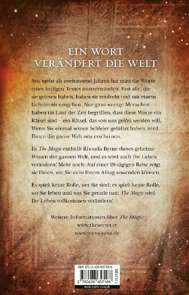 Buchcover und Innenansicht für das Buch: The Magic