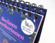 Buchcover und Innenansicht für das Buch: Reclams Klassikerinnen. Die schönsten Lebensweisheiten berühmter Frauen