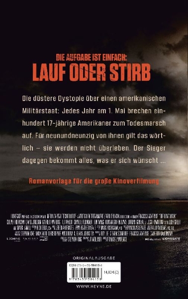 Buchcover und Innenansicht für das Buch: The Long Walk