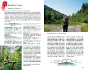 Buchcover und Innenansicht für das Buch: Wandern mit Hund Schwarzwald