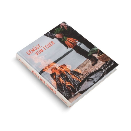 Buchcover und Innenansicht für das Buch: Grøn bålmad