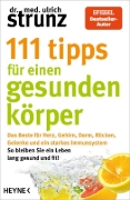 Buchcover und Innenansicht für das Buch: 111 Tipps für einen gesunden Körper