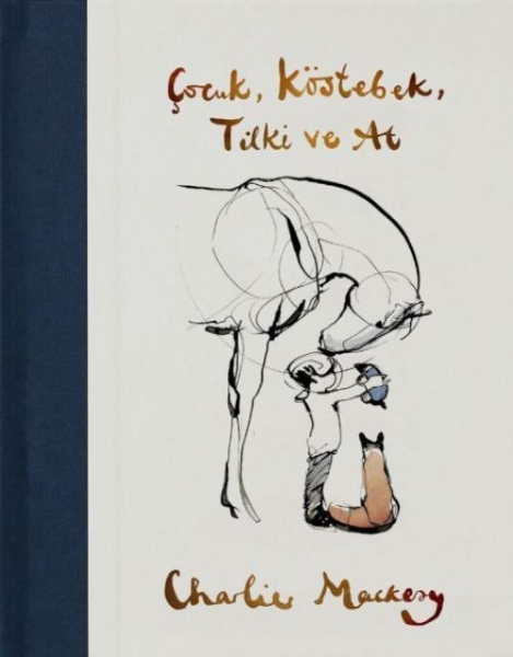 Buchcover und Innenansicht für das Buch: Cocuk Köstebek Tilki ve At