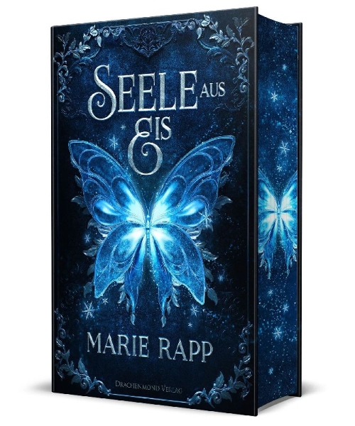 Buchcover und Innenansicht für das Buch: Seele aus Eis - Seelen-Saga 1 - Schmuckausgabe