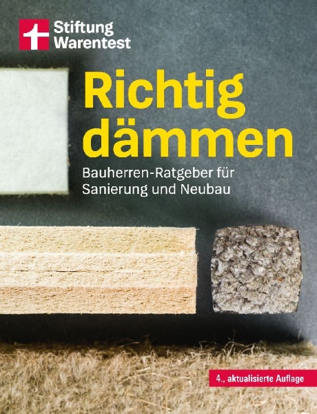 Buchcover und Innenansicht für das Buch: Richtig dämmen
