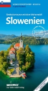 Buchcover und Innenansicht für das Buch: Entdeckertouren mit dem Wohnmobil Slowenien