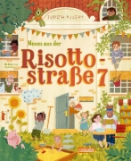 Buchcover und Innenansicht für das Buch: Neues aus der Risottostraße 7