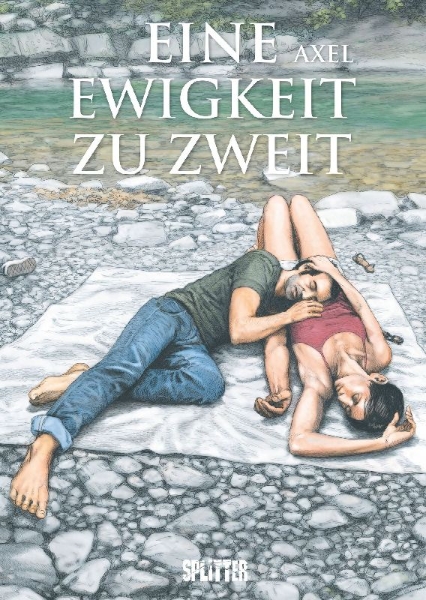 Buchcover und Innenansicht für das Buch: L'éternité a deux