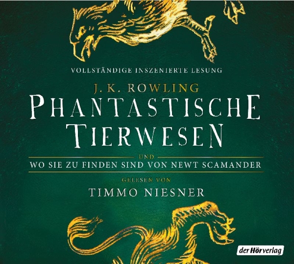 Buchcover und Innenansicht für das Buch: Fantastic Beasts and Where to Find Them (Bloomsbury Publishing)