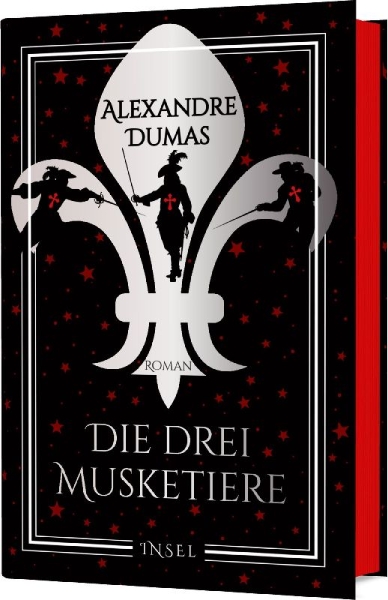 Buchcover und Innenansicht für das Buch: Les trois Mousquetaires