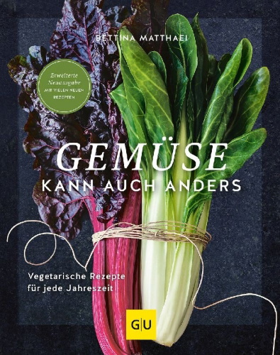 Buchcover und Innenansicht für das Buch: Gemüse kann auch anders