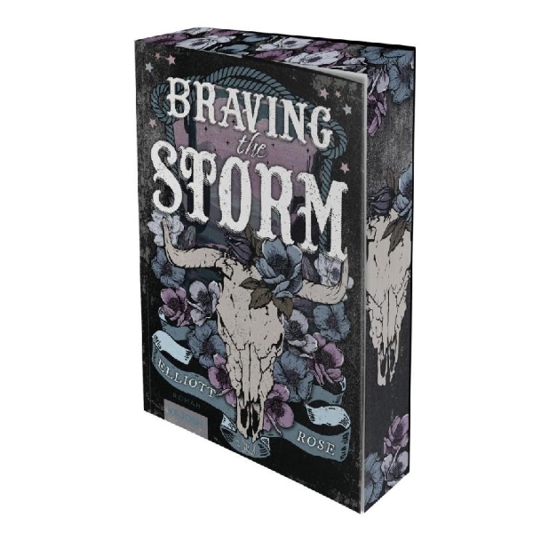 Buchcover und Innenansicht für das Buch: Braving the Storm (Crimson Ridge Book 2)