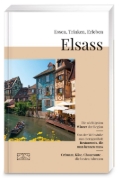 Buchcover und Innenansicht für das Buch: Essen, Trinken, Erleben - Elsass