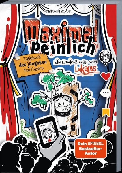 Buchcover und Innenansicht für das Buch: Maximal peinlich