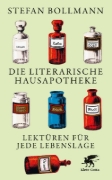 Buchcover und Innenansicht für das Buch: Die literarische Hausapotheke