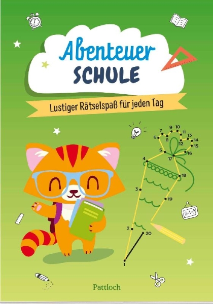 Buchcover und Innenansicht für das Buch: Abenteuer Schule