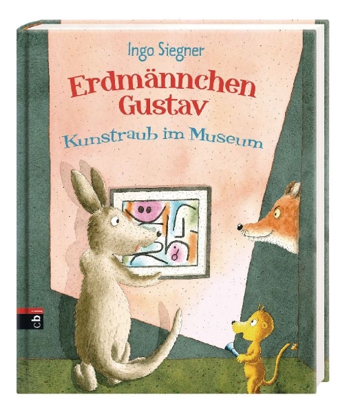 Buchcover und Innenansicht für das Buch: Erdmännchen Gustav