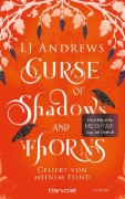 Buchcover und Innenansicht für das Buch: Curse of Shadows and Thorns (The Broken Kingdoms, book 1)
