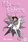 Buchcover und Innenansicht für das Buch: Fibi und ihr Einhorn (Bd. 1)