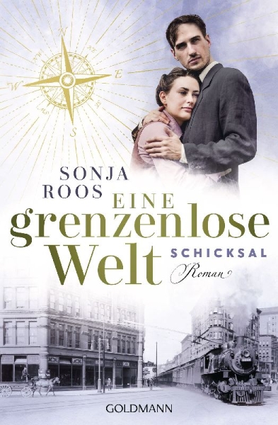 Buchcover und Innenansicht für das Buch: Eine grenzenlose Welt - Schicksal