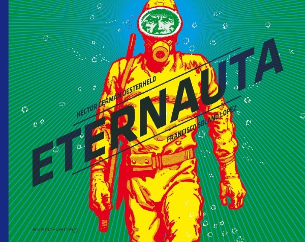Buchcover und Innenansicht für das Buch: El Eternauta