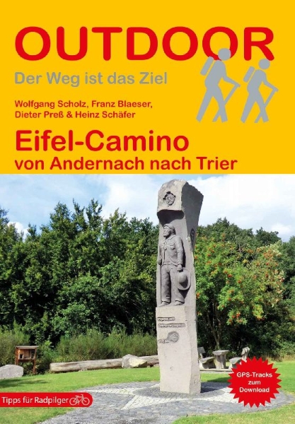 Buchcover und Innenansicht für das Buch: Eifel-Camino