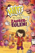 Buchcover und Innenansicht für das Buch: Hilfe, zu viele Zaubereulen!