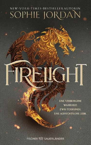 Buchcover und Innenansicht für das Buch: Firelight