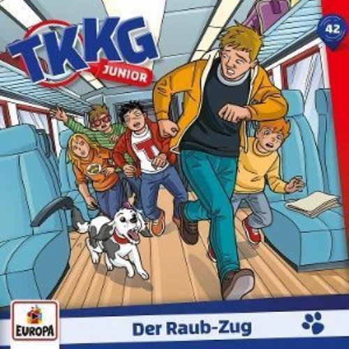 Buchcover und Innenansicht für das Buch: TKKG Junior 42: Der Raub-Zug