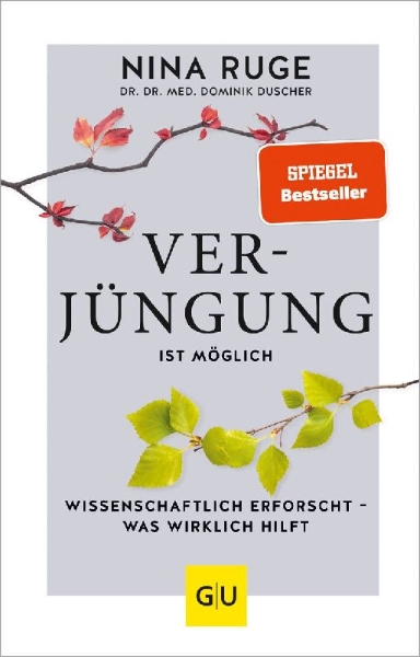 Buchcover und Innenansicht für das Buch: Verjüngung ist möglich