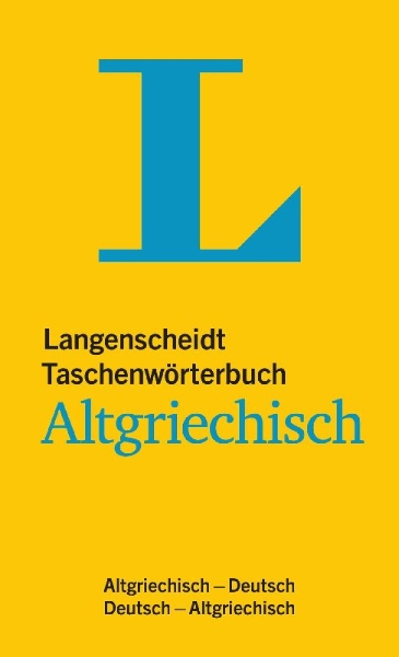 Buchcover und Innenansicht für das Buch: Langenscheidt Taschenwörterbuch Altgriechisch