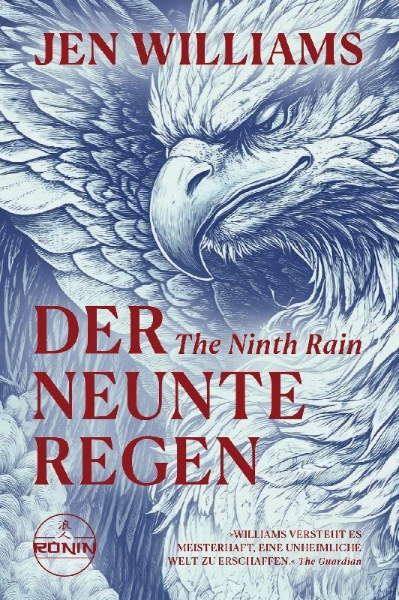 Buchcover und Innenansicht für das Buch: The Ninth Rain