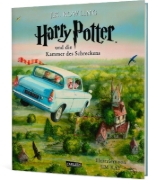 Buchcover und Innenansicht für das Buch: Harry Potter and the Chamber of Secrets
