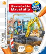 Buchcover und Innenansicht für das Buch: tiptoi® Wieso? Weshalb? Warum? Komm mit auf die Baustelle