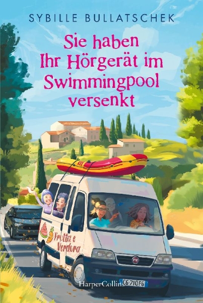 Buchcover und Innenansicht für das Buch: Sie haben Ihr Hörgerät im Swimmingpool versenkt